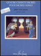 Chants sacres (4) --- voix graves et piano