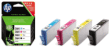 HP 364 Combo Pack - Pack de 4 - noir, jaune, cyan, magenta - original - cartouche d'encre - pour Deskjet 35XX; Photosmart 55XX, 55XX B111, 65XX, 7510 C311, 7520, Wireless B110