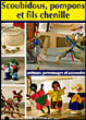Personnages et animaux en scoubidous, fil chenille et pompoms