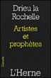 Artistes et prophetes