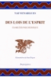 Des lois de l'esprit