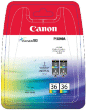 Pack de 2 cartouches d'encre Canon Pixma CLI-36