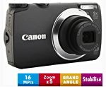canon powershot a3350 is noir