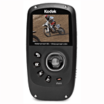 Kodak PLAYSPORT Zx5 - Caméscope - 1080p - 5.0 MP - carte Flash - sous-marin jusqu'à 3 m - noir - 1