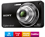 Sony Cyber-shot DSC-W350 Noir - 1