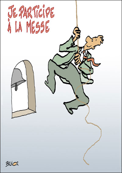 Je participe à la messe