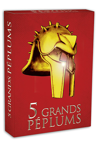 Les Derniers Jours de Pompéi - Les Travaux d'Hercule - La Chute de L'Empire Romain - Le Fils de Spartacus - Le Cid - Coffret