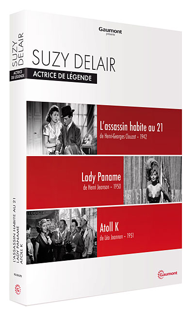 Coffret Suzy Delair : Actrice de légende 3 films DVD