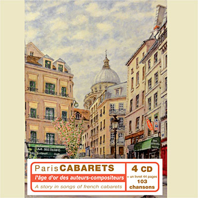 Paris cabarets - 4 CD