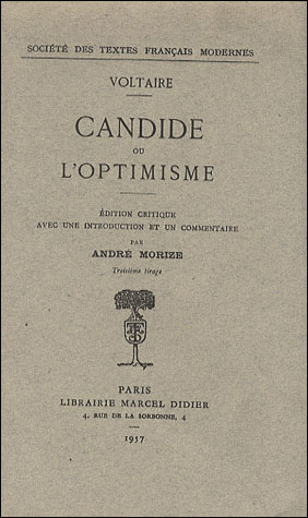 Candide ou l'optimisme