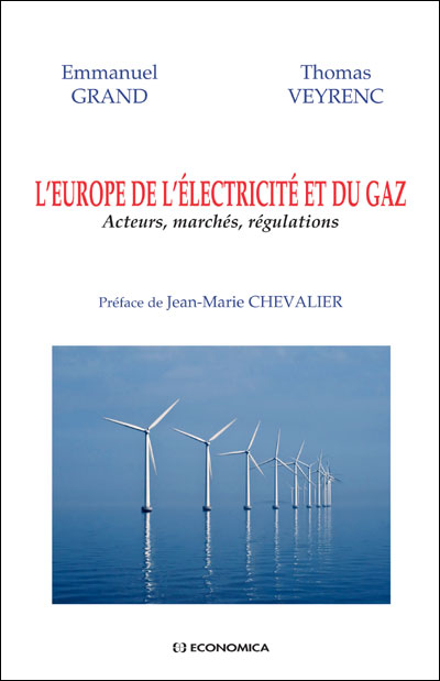 L'Europe de l'électricite et du gaz