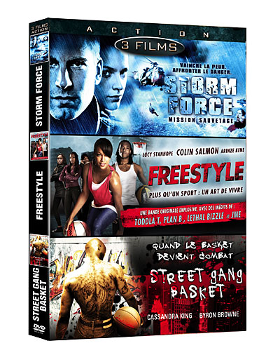 STORM FORCE-FREESTYLE-STREETGANG BASKET-FR-3 DVD
