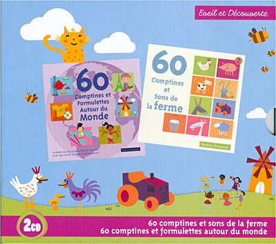 60 Comptines Et Sons De La Ferme / 60 Comptines Et Formulettes Autour Du Monde