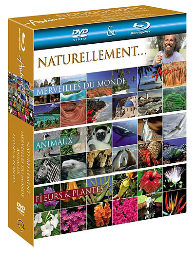 Animaux - Fleurs et plantes - Merveilles du Monde - Coffret Combo Blu-Ray + DVD
