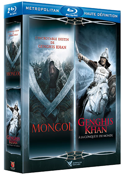 Coffret Gengis Khan à la conquête du Monde + Mongol Blu-Ray