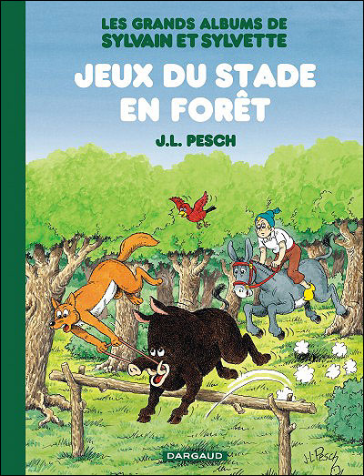 Les Grands Albums de Sylvain et Sylvette - Jeux du stade en forêt