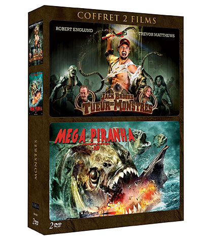 Jack Brooks, tueur de monstres - Mega piranha - Coffret