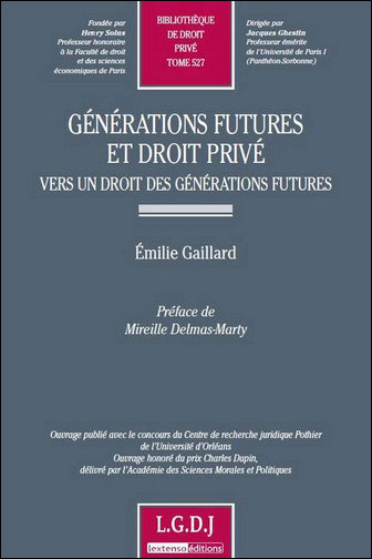Générations futures et droit privé