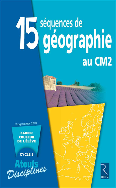 Pack 6ex Cahiers Eleve Geographie Cm2