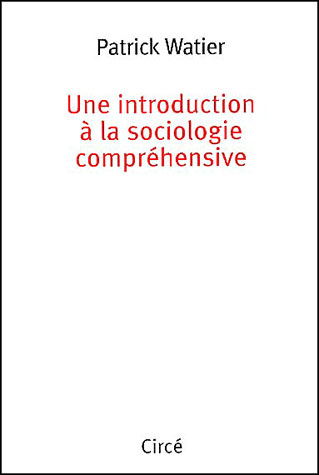 Introduction à la sociologie compréhensive