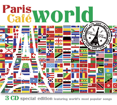 Paris café world - Digipack 3 CD