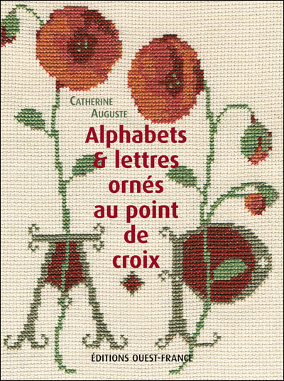 Lettres entrelacées au point de croix - Michèle Rain