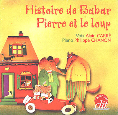 Couverture de Histoire de Babar . Pierre et le loup