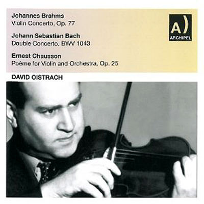 Concerto violon op 77 - Double concerto bwv 1043 - Poème op 25