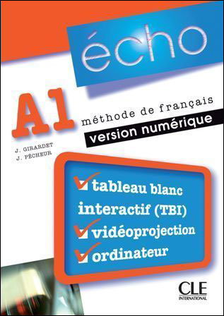 Dvd rom collection echo niveau a1 pour activites complementaires sur tbi