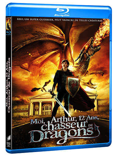 Moi Arthur, 12 ans, Chasseur de dragons - Blu-Ray