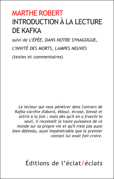 Introduction a la lecture de kafka