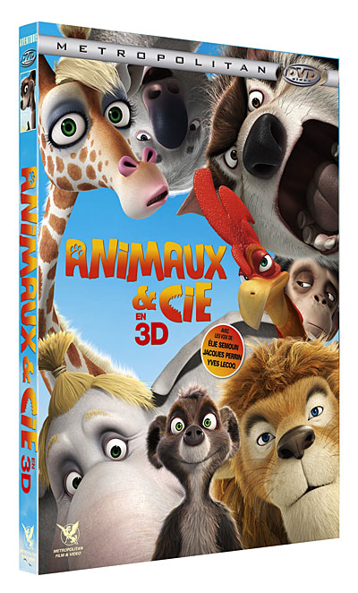 Animaux & Cie - Versions 2D et 3D - Fourreau lenticulaire