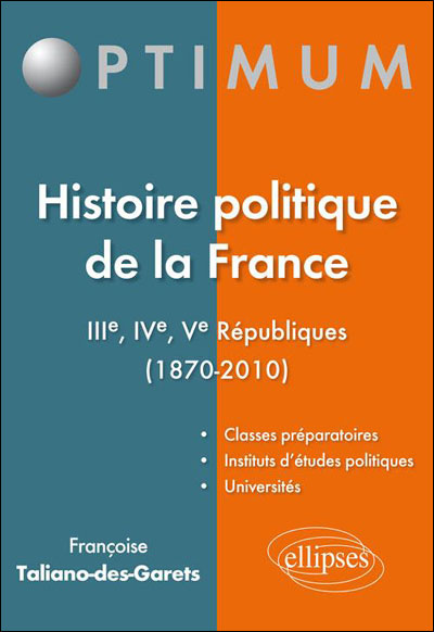 Histoire politique de la France IIIe - IVe - Ve Républiques