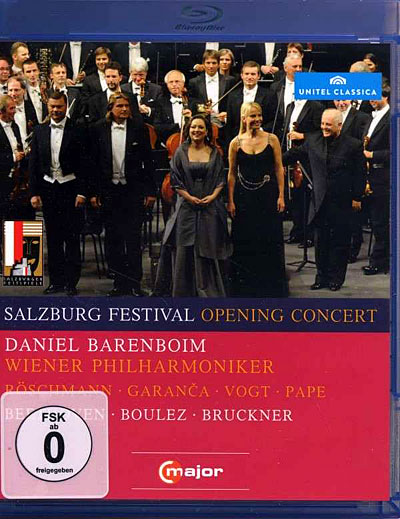 SALSBURG FESTIVAL OPENING CONCERT 2010/BLURAY