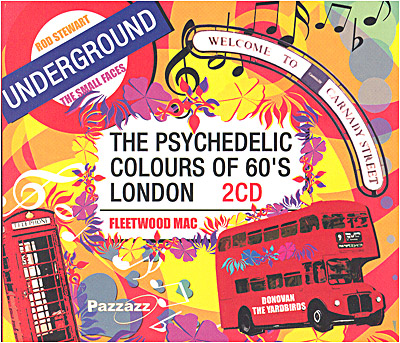 PSYCHEDELIC COLOURS OF 60 S LONDON