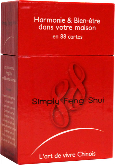 La déco feng shui en 88 cartes illustrées