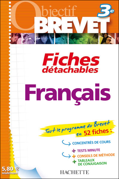 Objectif Brevet Fiches détachables Français 3ème