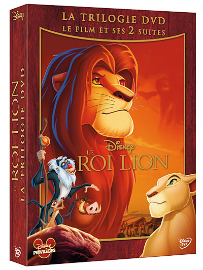 Le Roi Lion - Le Roi Lion 2 - Le Roi Lion 3 - Coffret