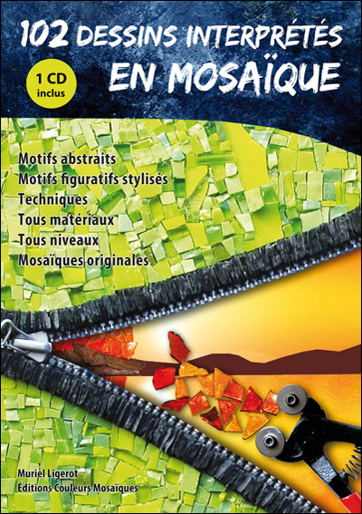 102 dessins interprétés en mosaïque