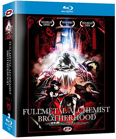 B-FULLMETAL ALCHEMIST BROTHERHOOD PART 3-3 DISC-VF