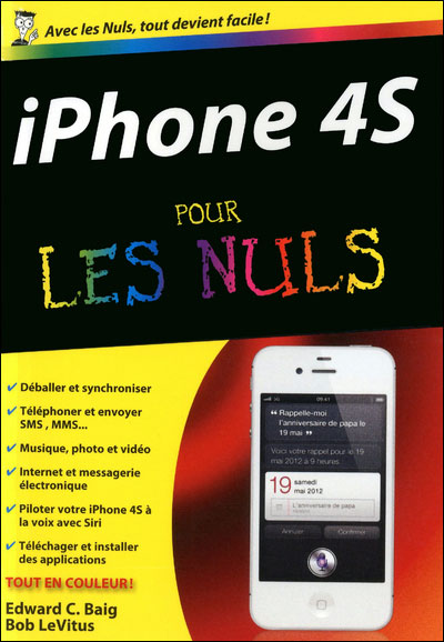 Pour Les Nuls Iphone 4s Poche Pour Les Nuls Bob Levitus Poche Achat Livre Fnac