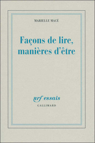 Façons de lire, manières d'être