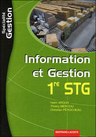 Info Et Gestion 1re Stg Op. Gestion