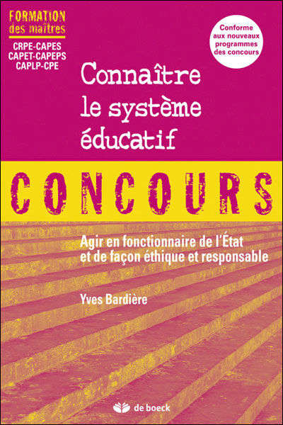 Connaître le système éducatif : Concours