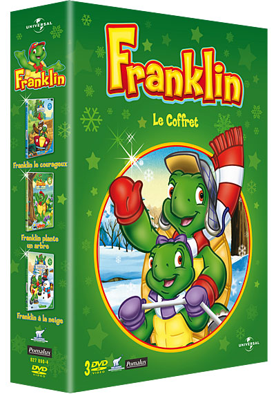 Franklin plante un arbre - Franklin le courageux - Fraklin à la neige - Coffret