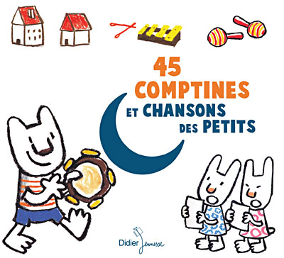 45 comptines et chansons des petits (CD)