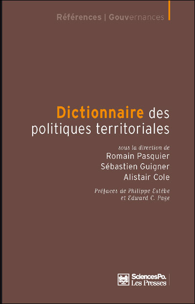 Dictionnaire des politiques territoriales