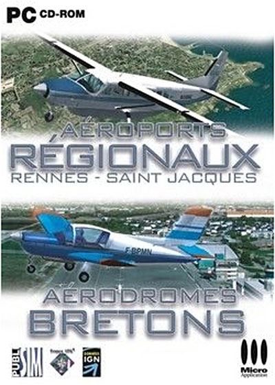 Flight Simulator 2004 + Pack addon aerodromes bretons