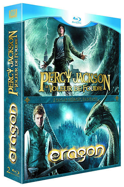 Percy Jackson, le voleur de foudre - Eragon - Coffret Blu-Ray