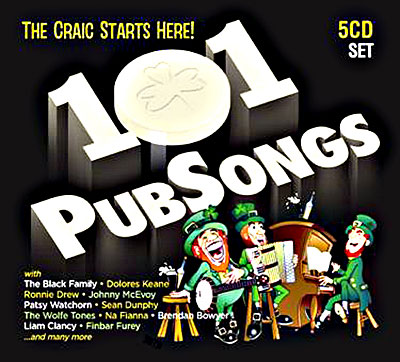 101 Irish pub songs
